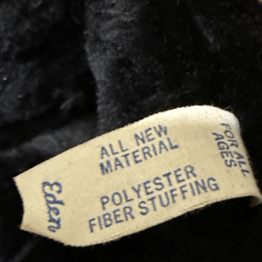Vintage Eden Toys Black Pig Plush 17" Pig-Wig Beatrix Potter 1980s - Picture 4 of 10